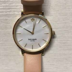 Never Worn Kate Spade MOP Cream/Gold Watch w/box